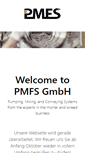 Mobile Screenshot of pmfsgmbh.de